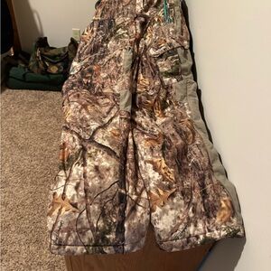 Cabela's Tan Outdoor insulated bibs  3XL